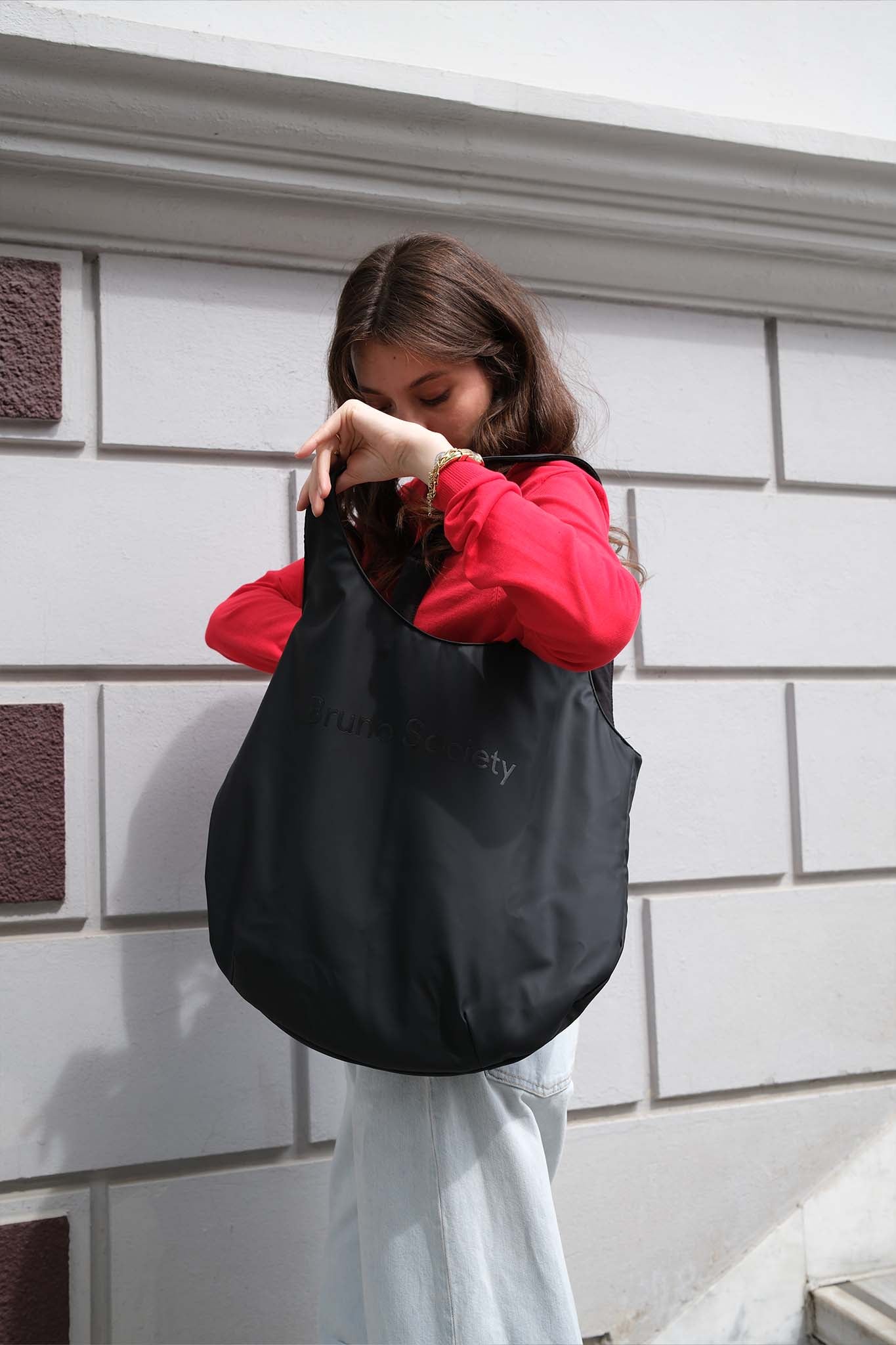 Midi Market Bag - Black