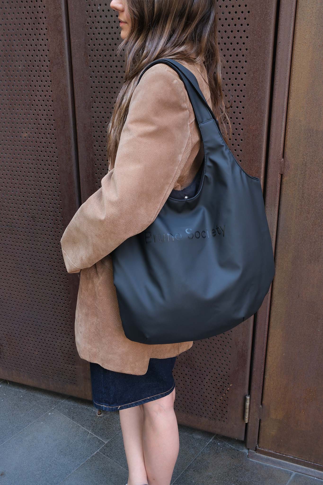 Midi Market Bag - Black