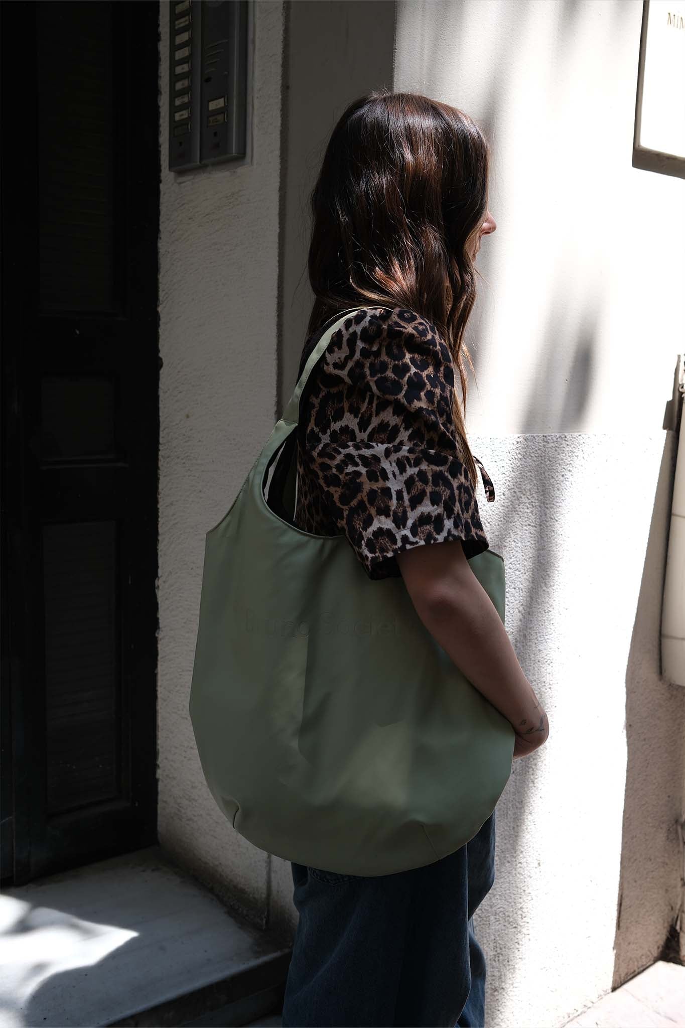 Midi Market Bag - Matcha Green