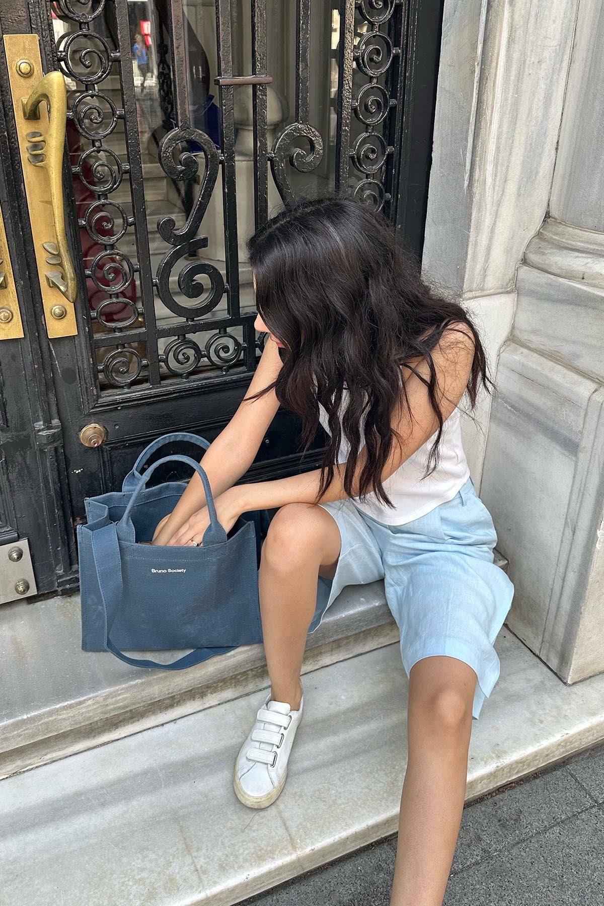 Tote Bag - Ocean Blue