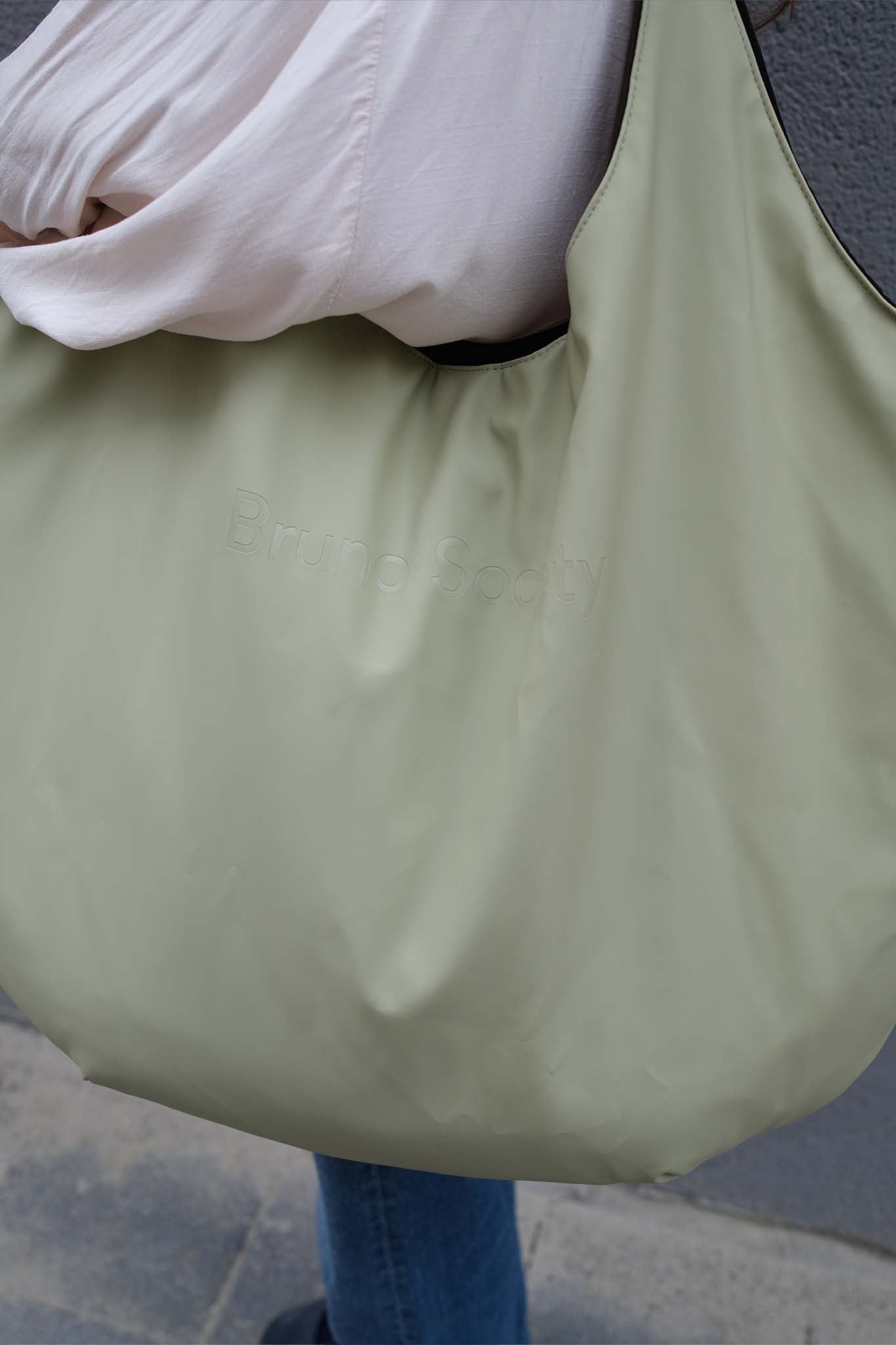 Oversize Market Bag - Matcha Green