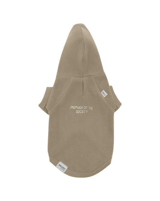 SuperSoft Köpek Hoodie - Bej
