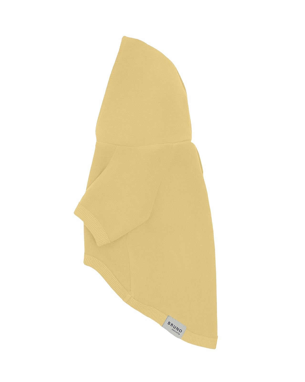 Dog Yoga Hoodie - Yellow