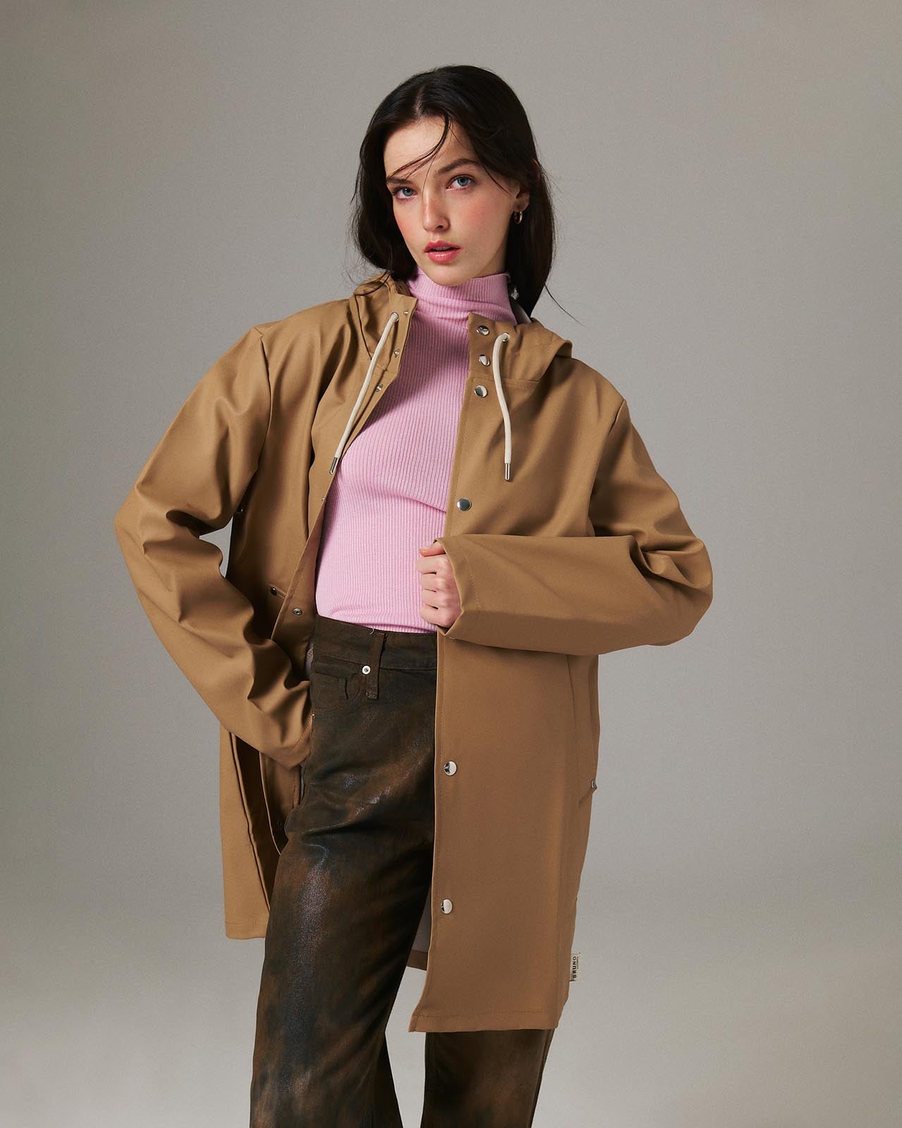 Matchy Raincoat - Cinnamon