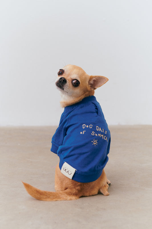 Days Dog T-shirt - Blue