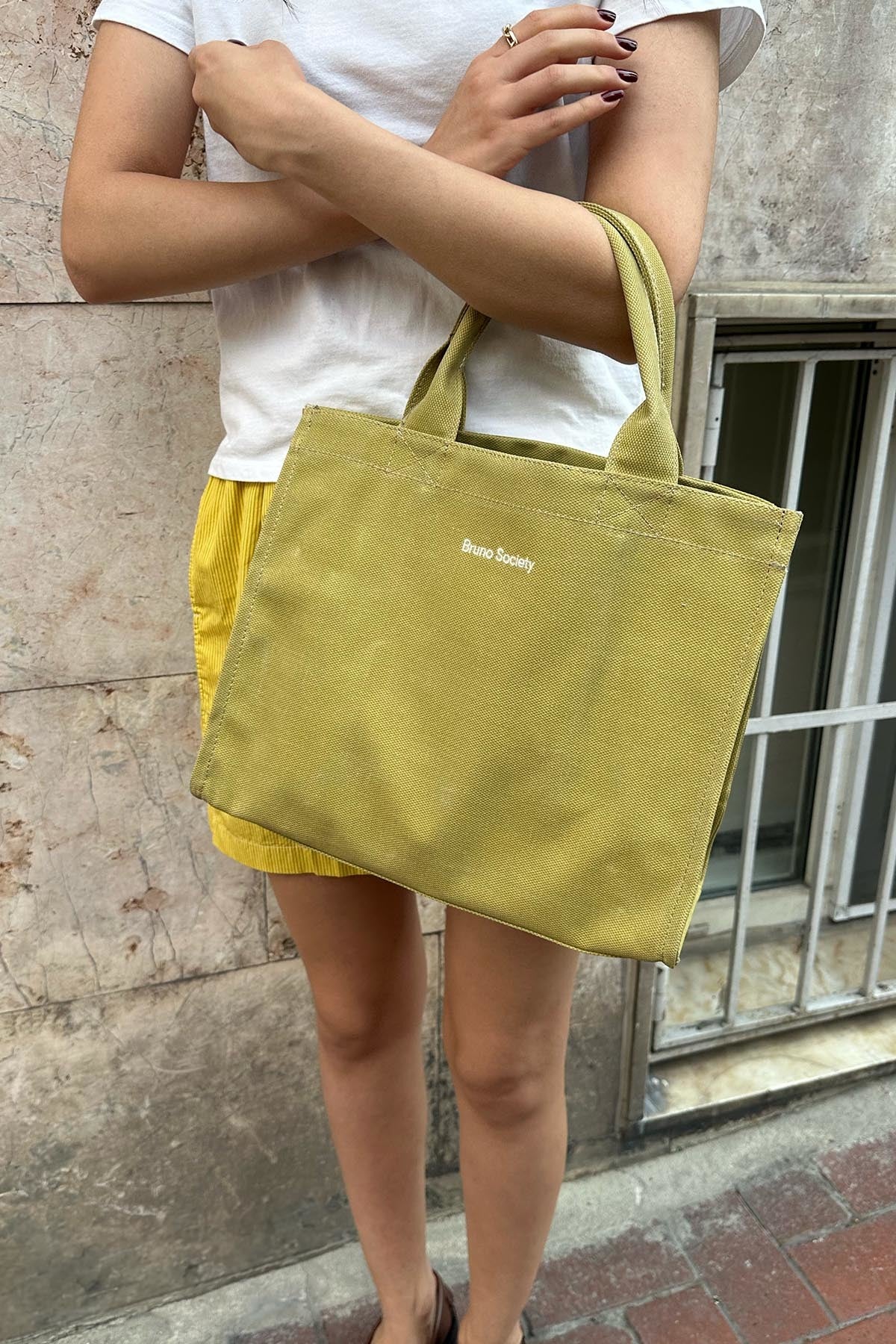 Tote Bag - Lemon Yellow
