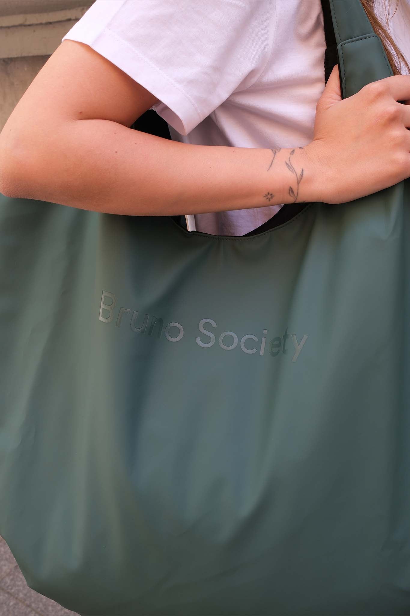 Oversize Market Bag - Olive Green