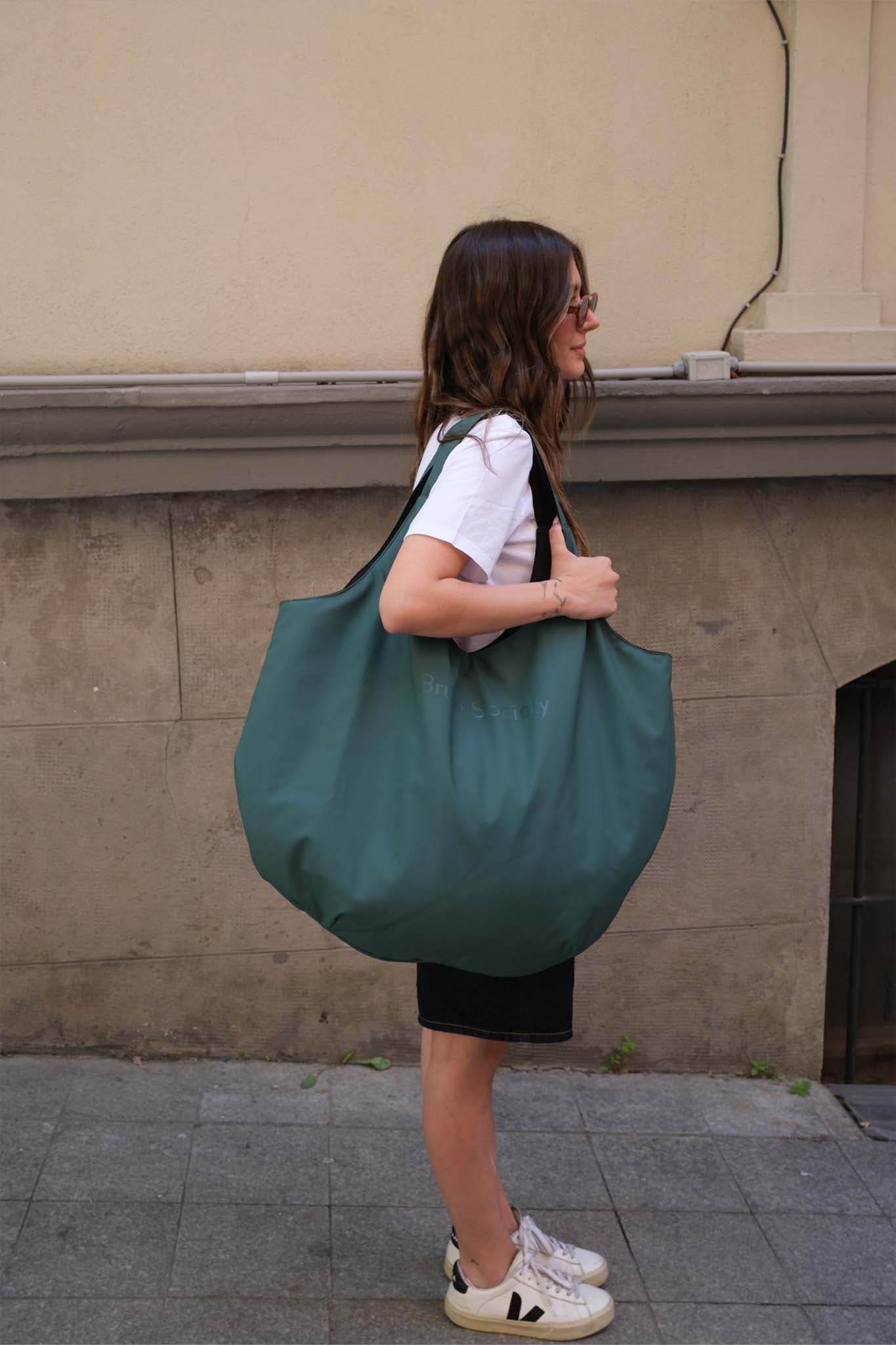 Oversize Market Bag - Olive Green