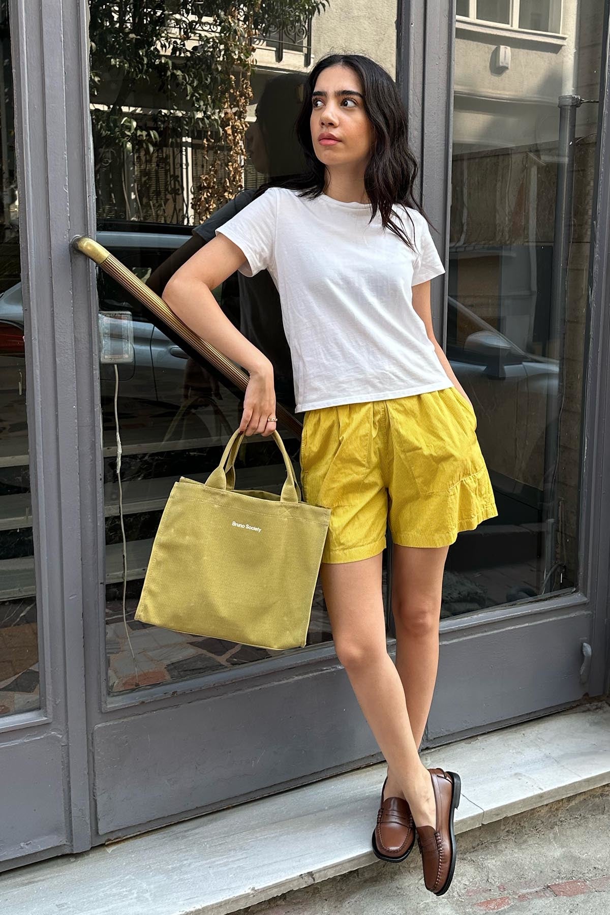Tote Bag - Lemon Yellow