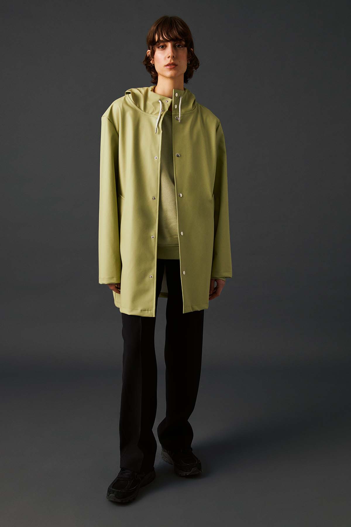 Unisex Raincoat - Pistachio Green