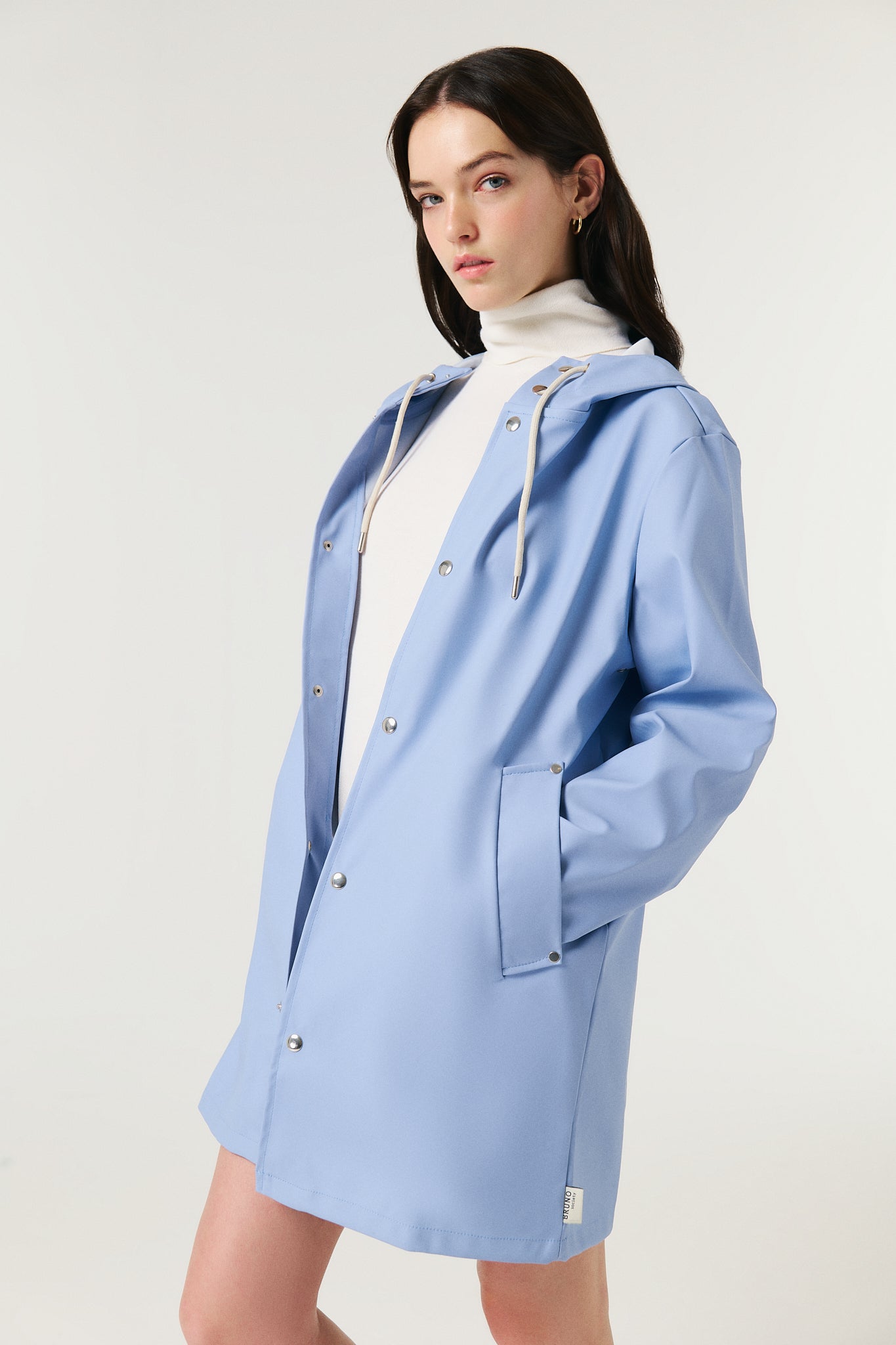 Matchy Raincoat - Light Blue