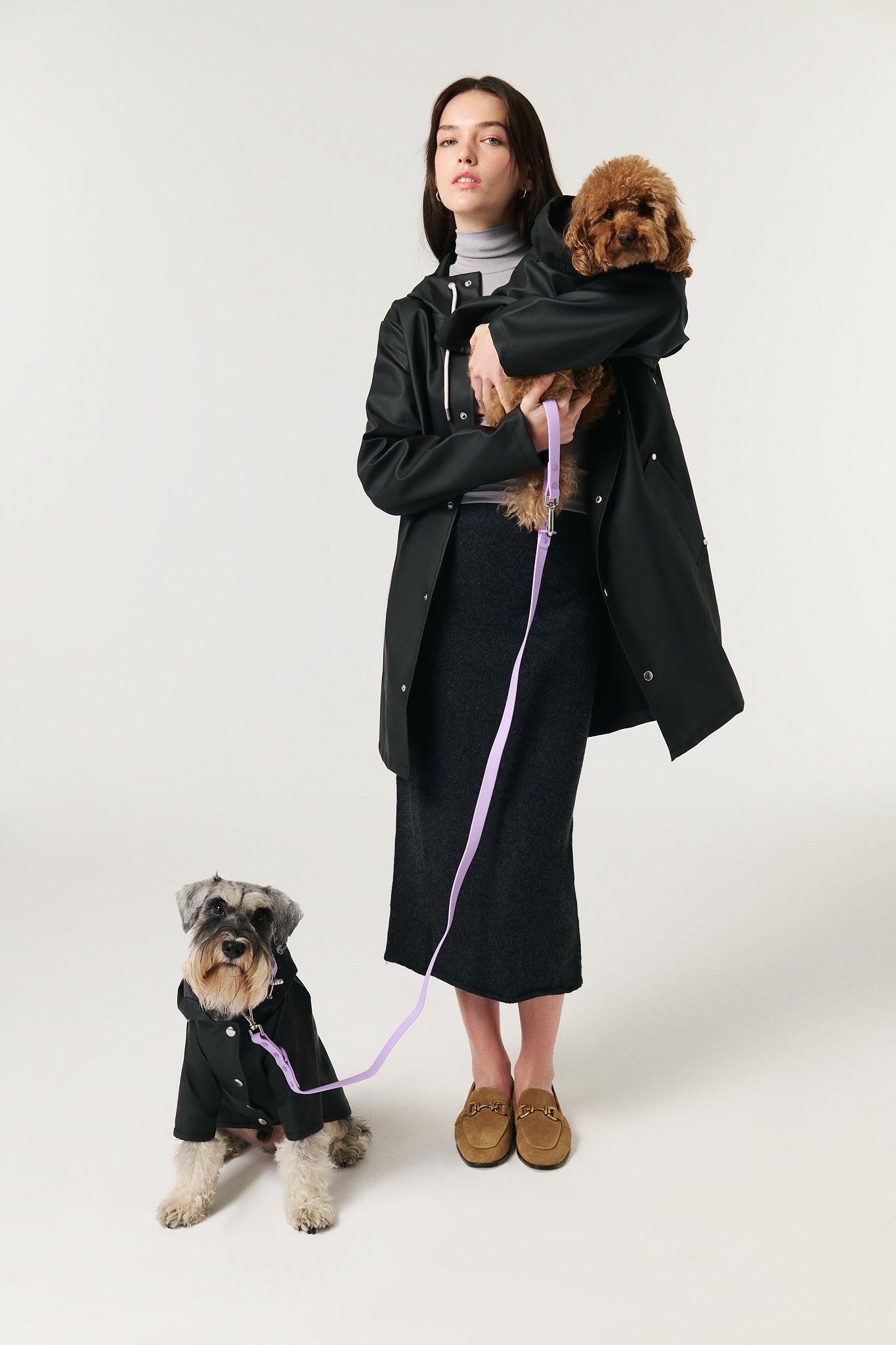 Dog Raincoat - Black