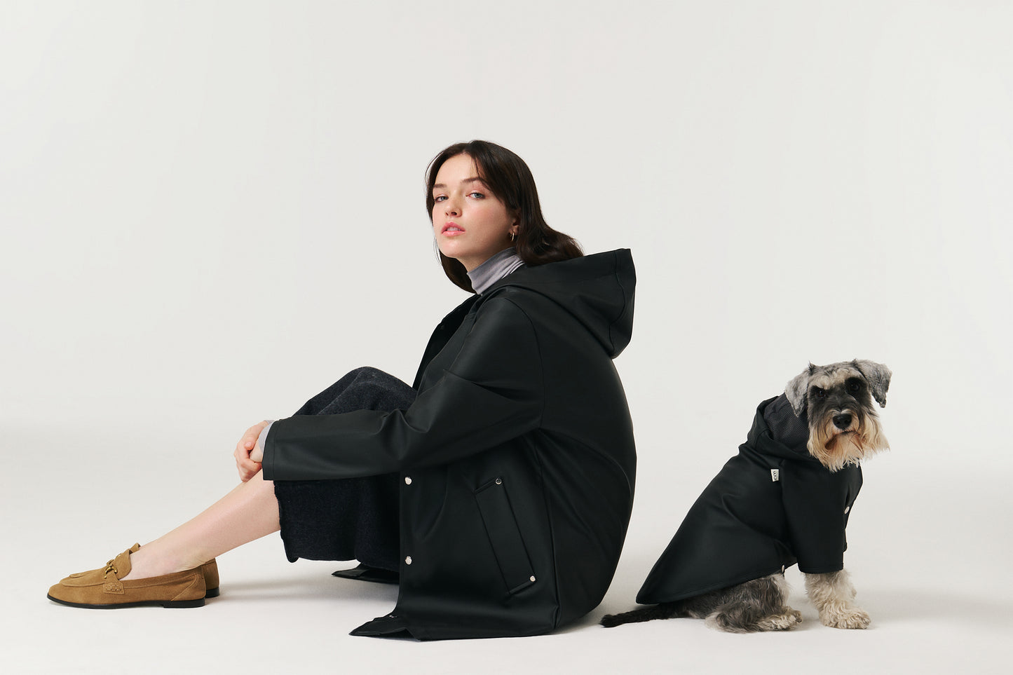 Unisex Yağmurluk - Black