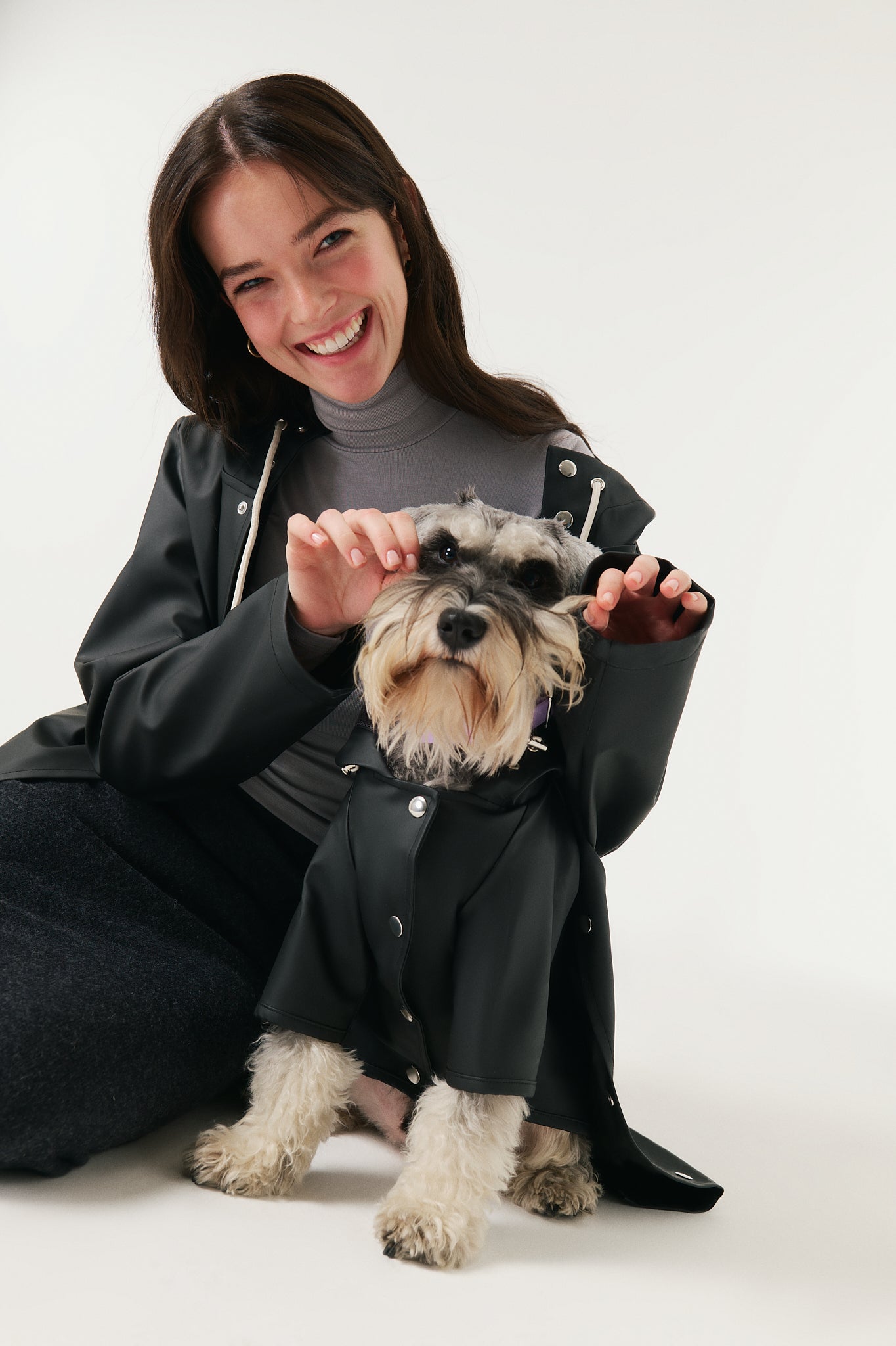 Matchy Raincoat - Black