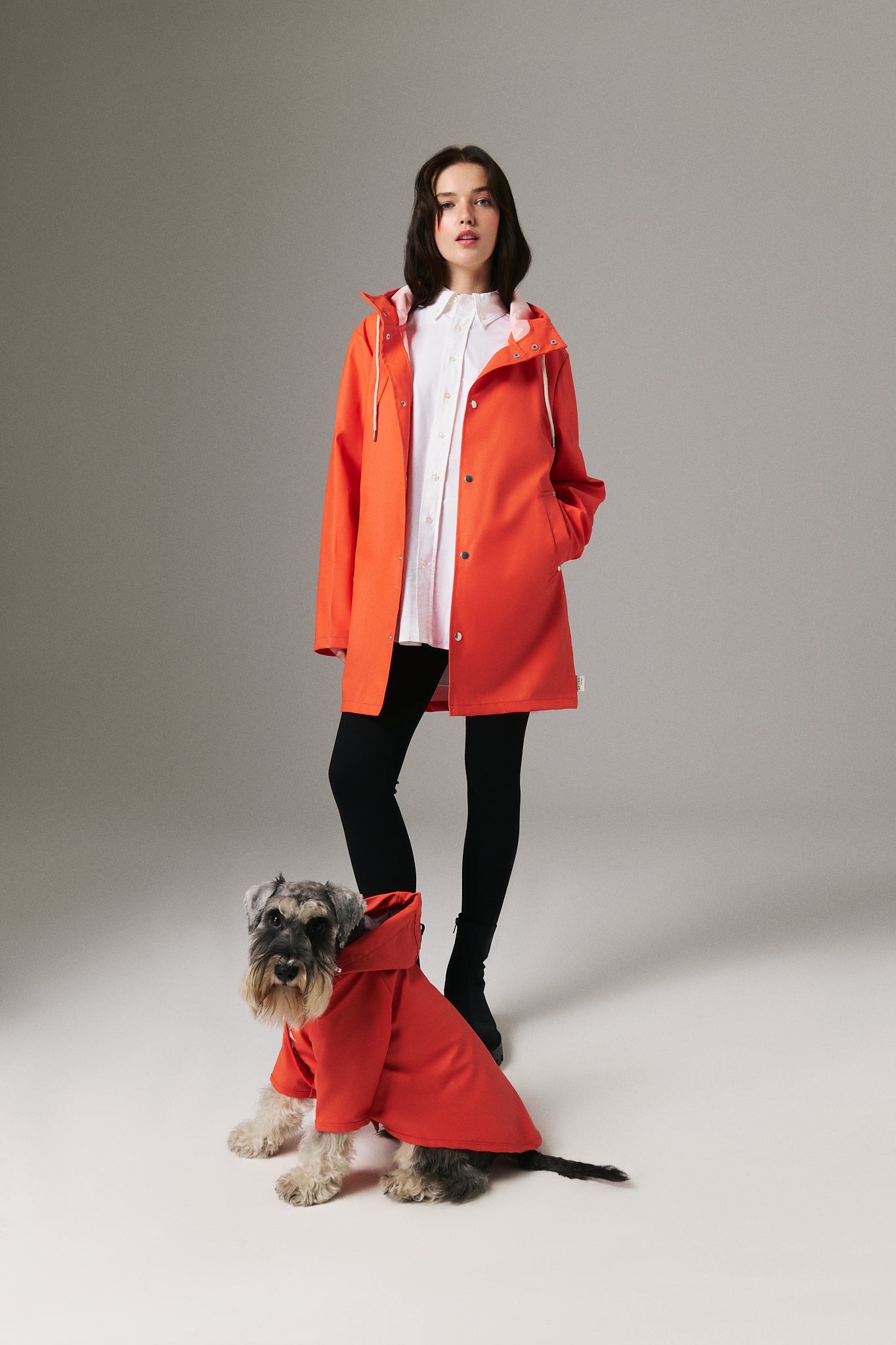 Dog Raincoat - Red