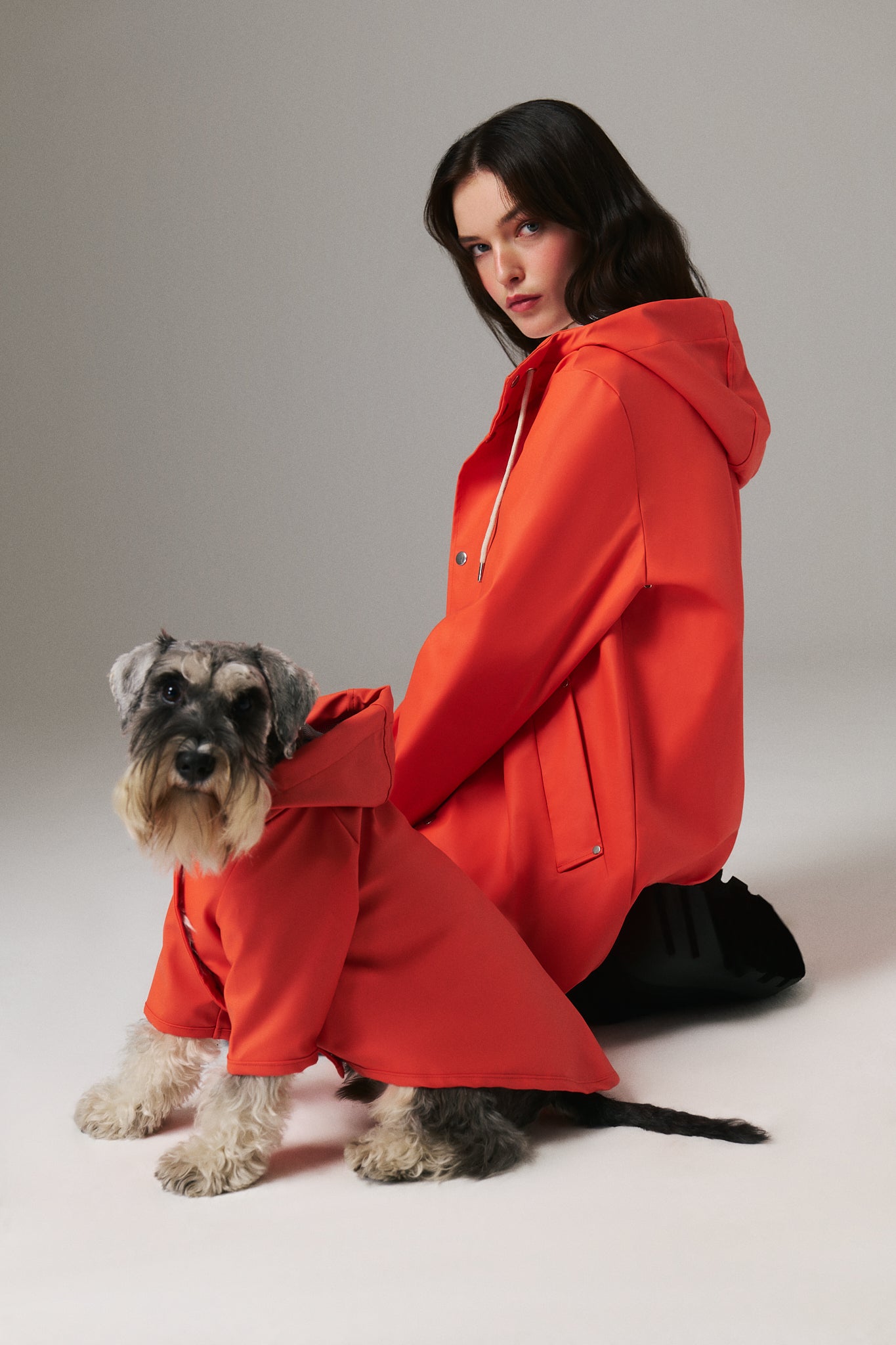 Dog Raincoat - Red