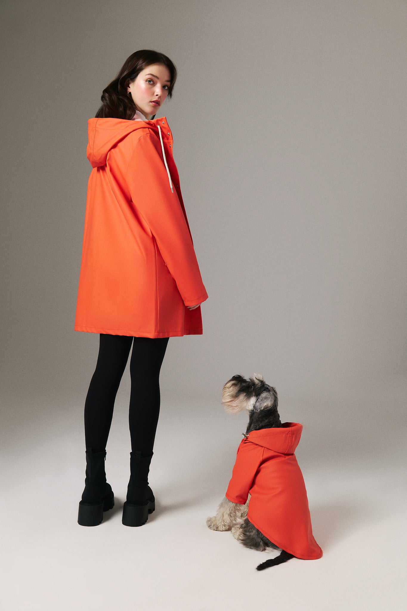 Matchy Raincoat - Red