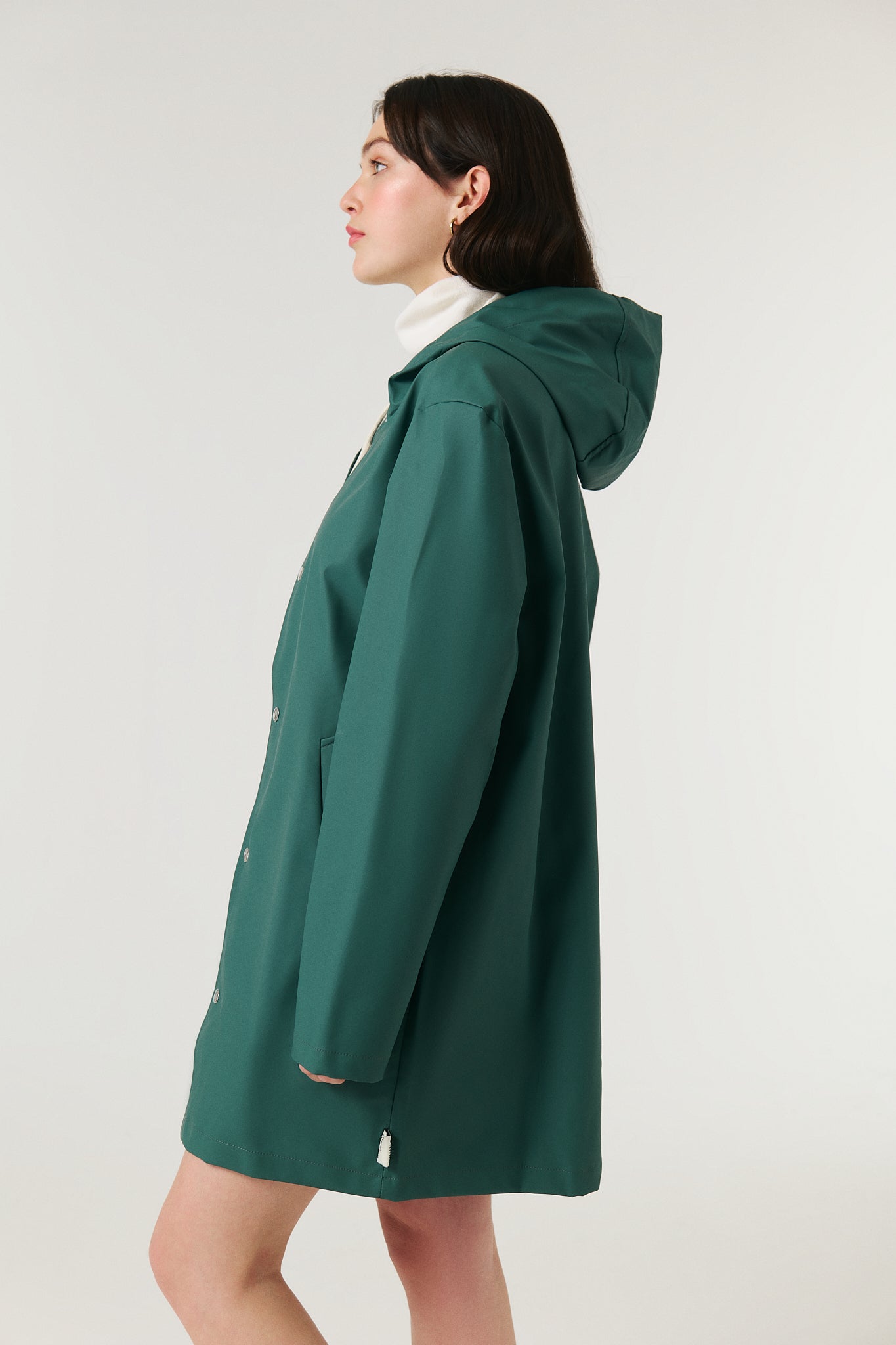 Unisex Yağmurluk - Olive Green