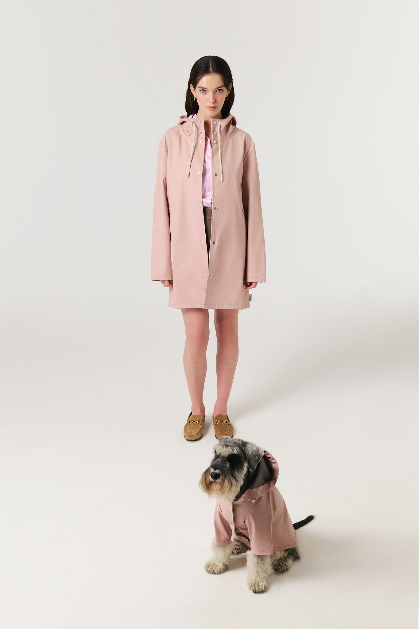Dog Raincoat - Pink