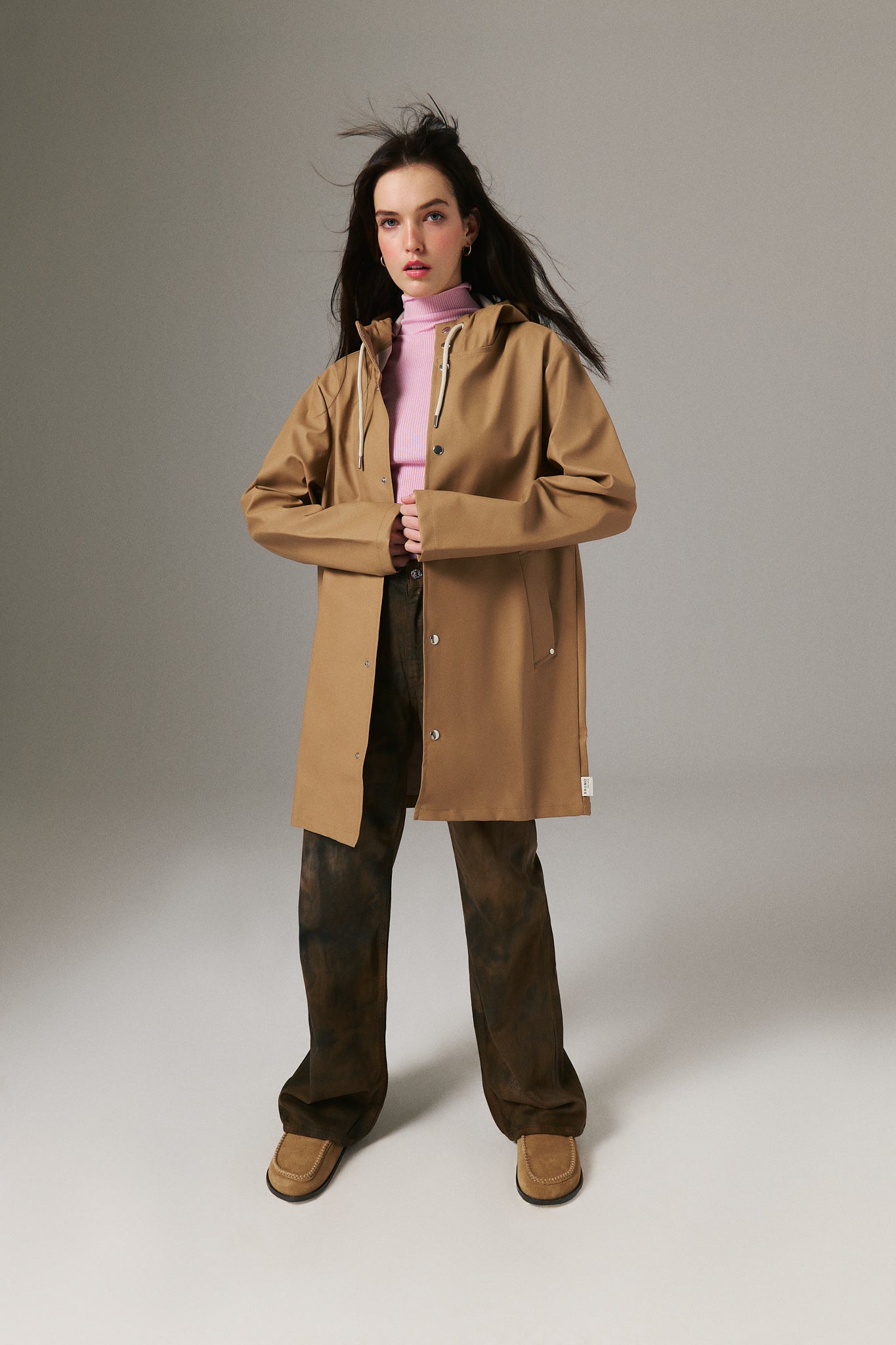 Matchy Raincoat - Cinnamon