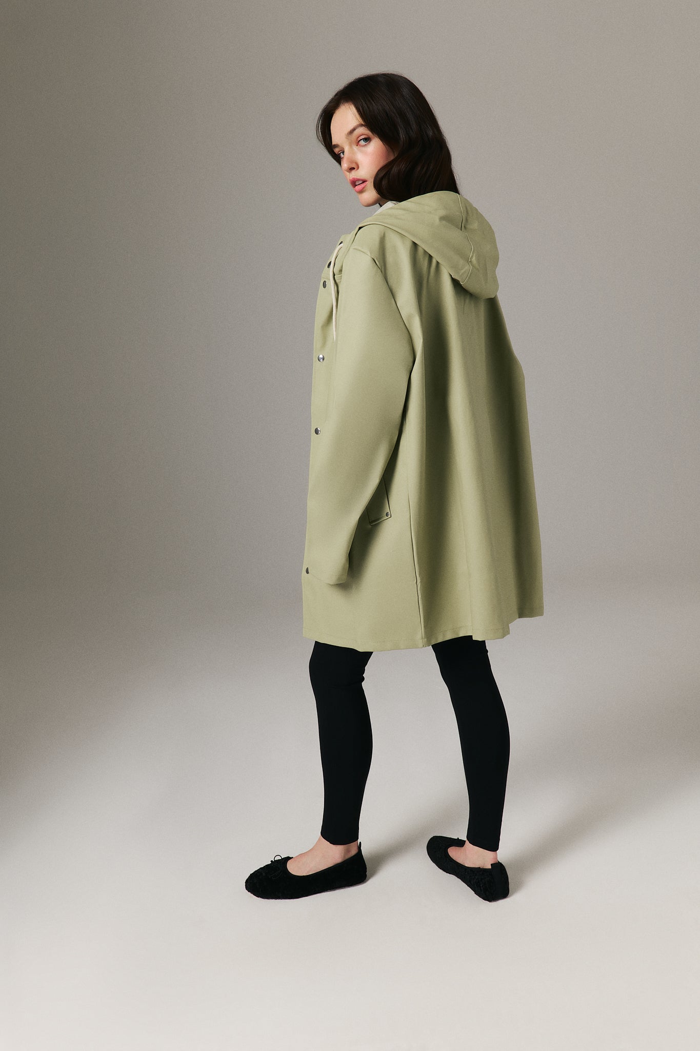Kombin Yağmurluk - Matcha Green