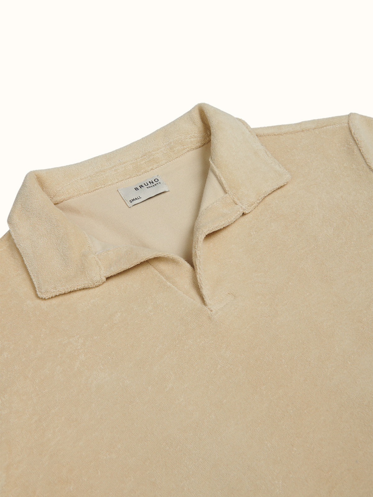 Kombin Havlu T-Shirt - Bej