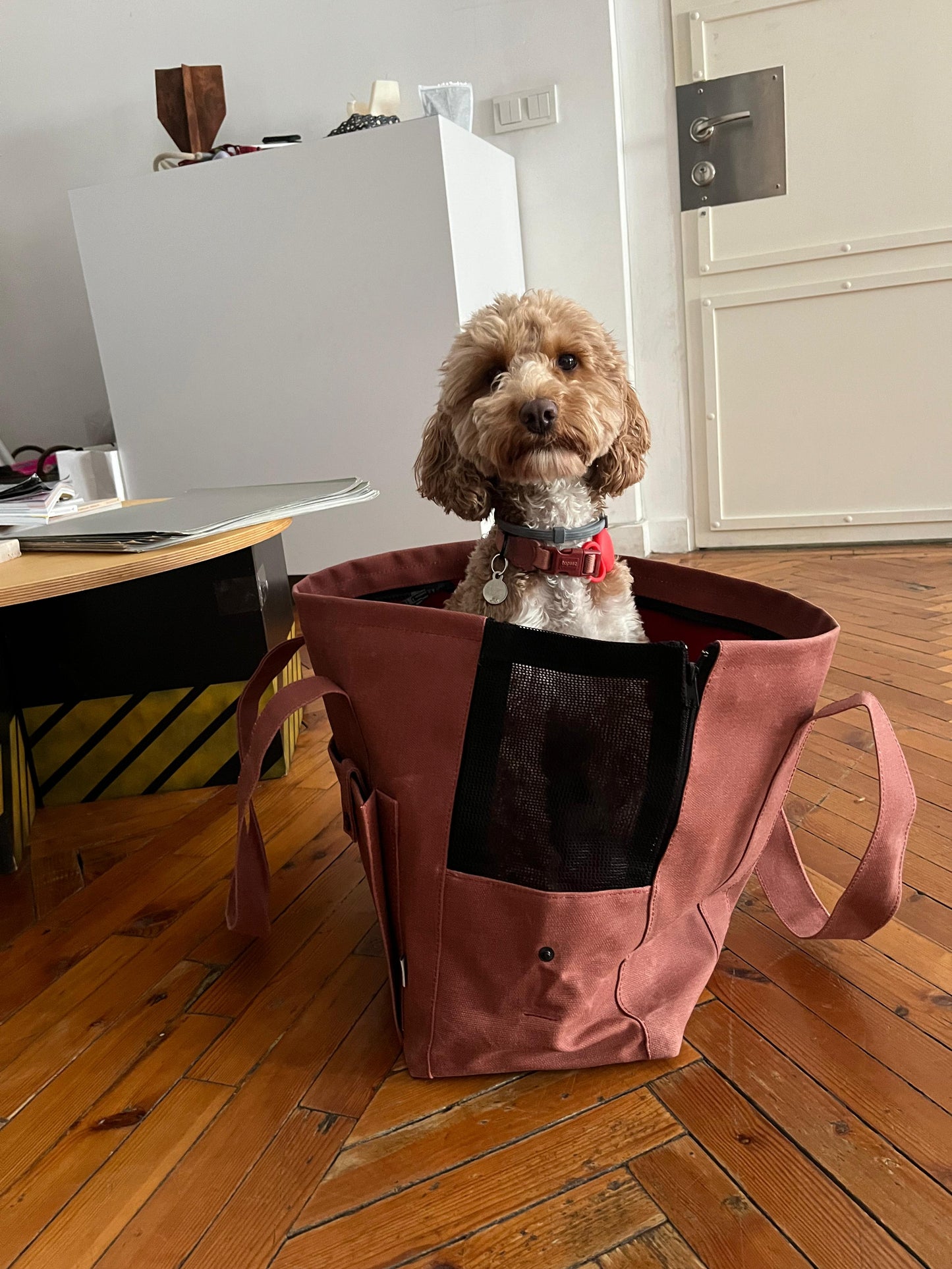 Carrier Bag - Burgundy