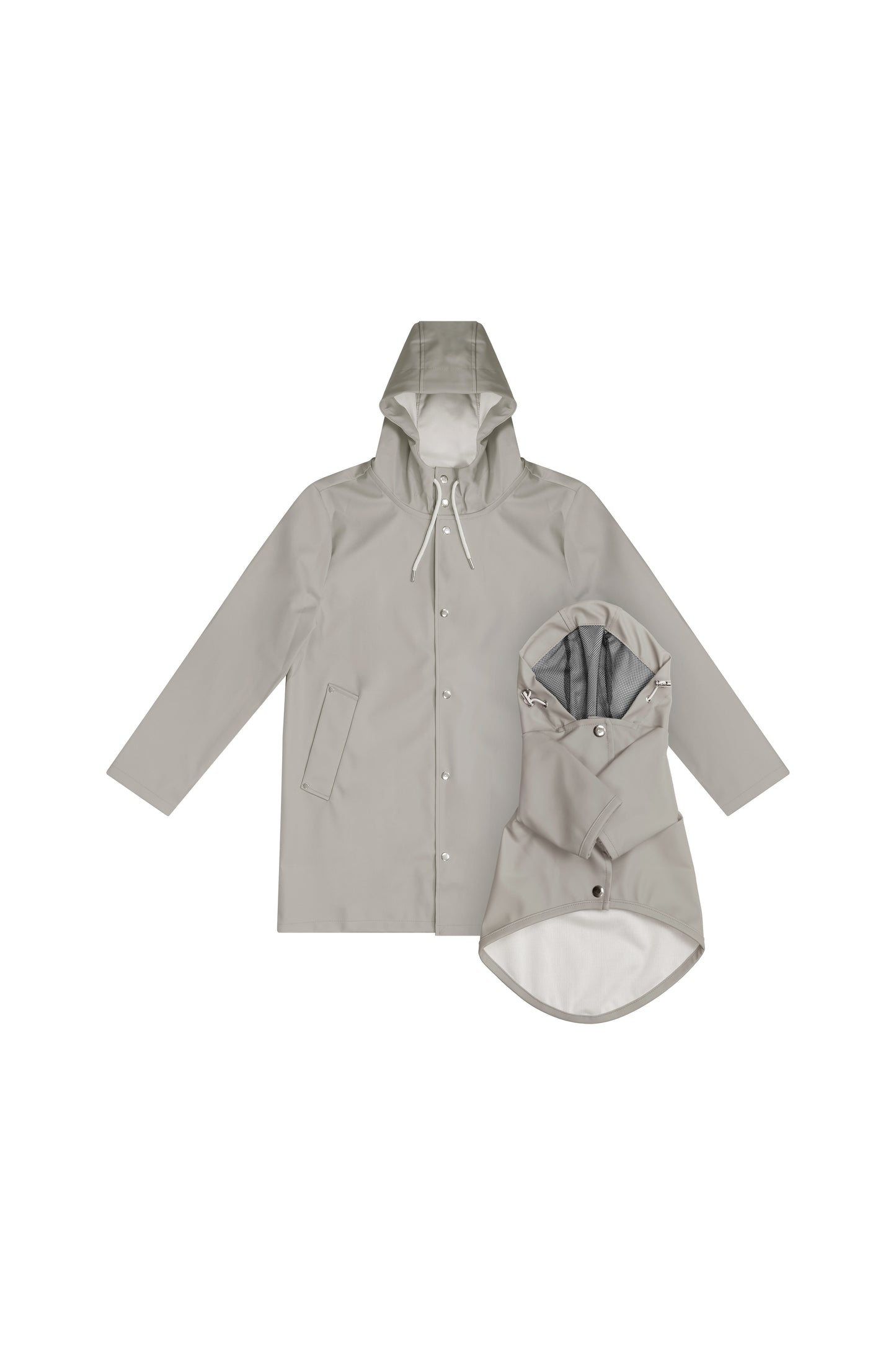 Matchy Raincoat - Gray