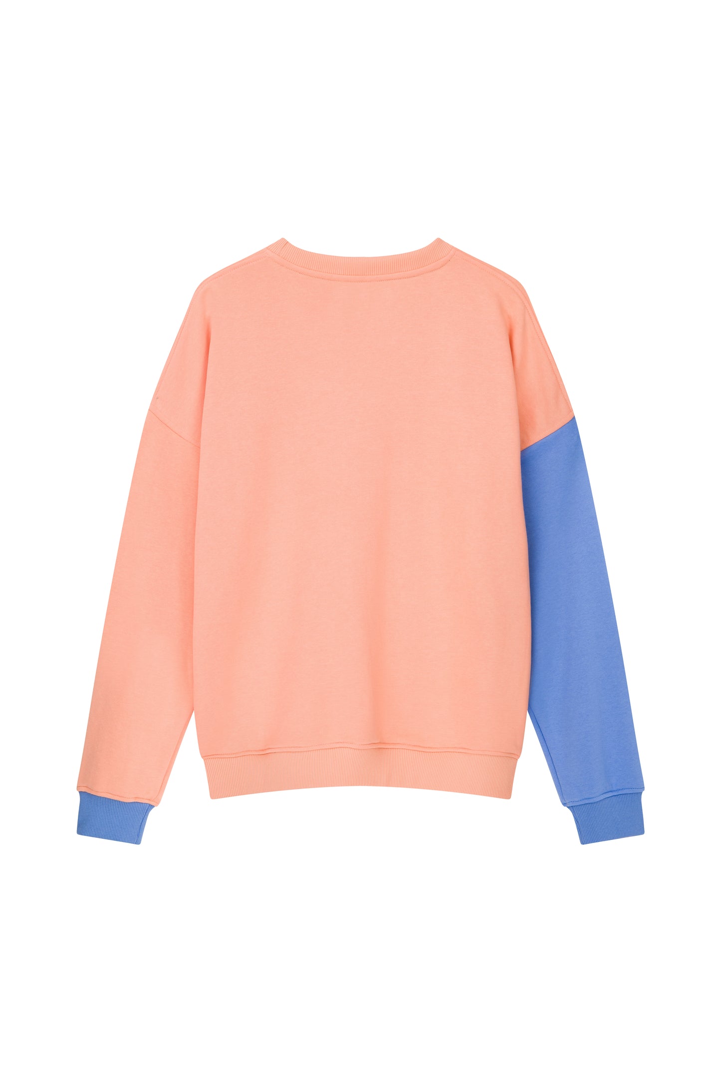 Sweatshirt - Peach/Blue