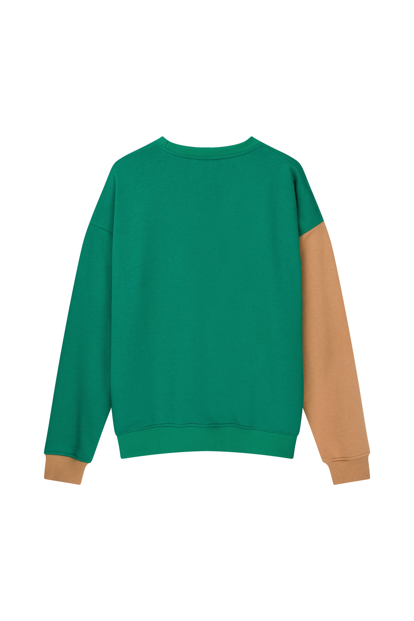 Unisex Sweatshirt - Yeşil/Bej