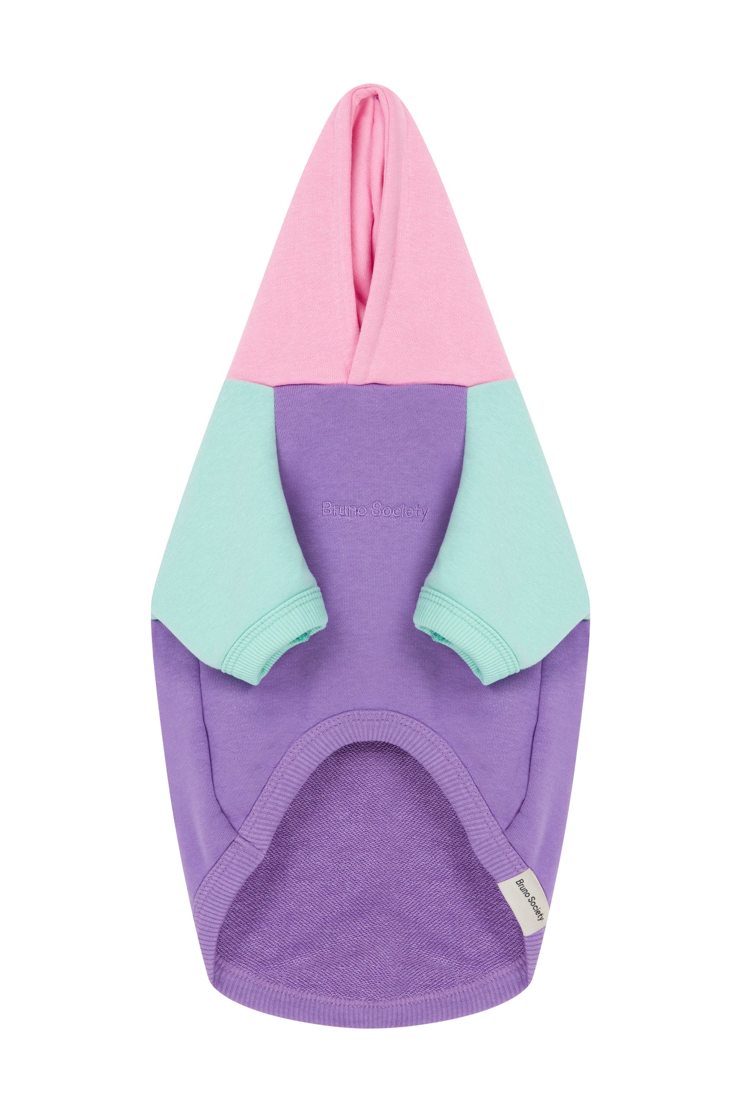 Dog Hoodie - Lila/Mint/Bubblegum