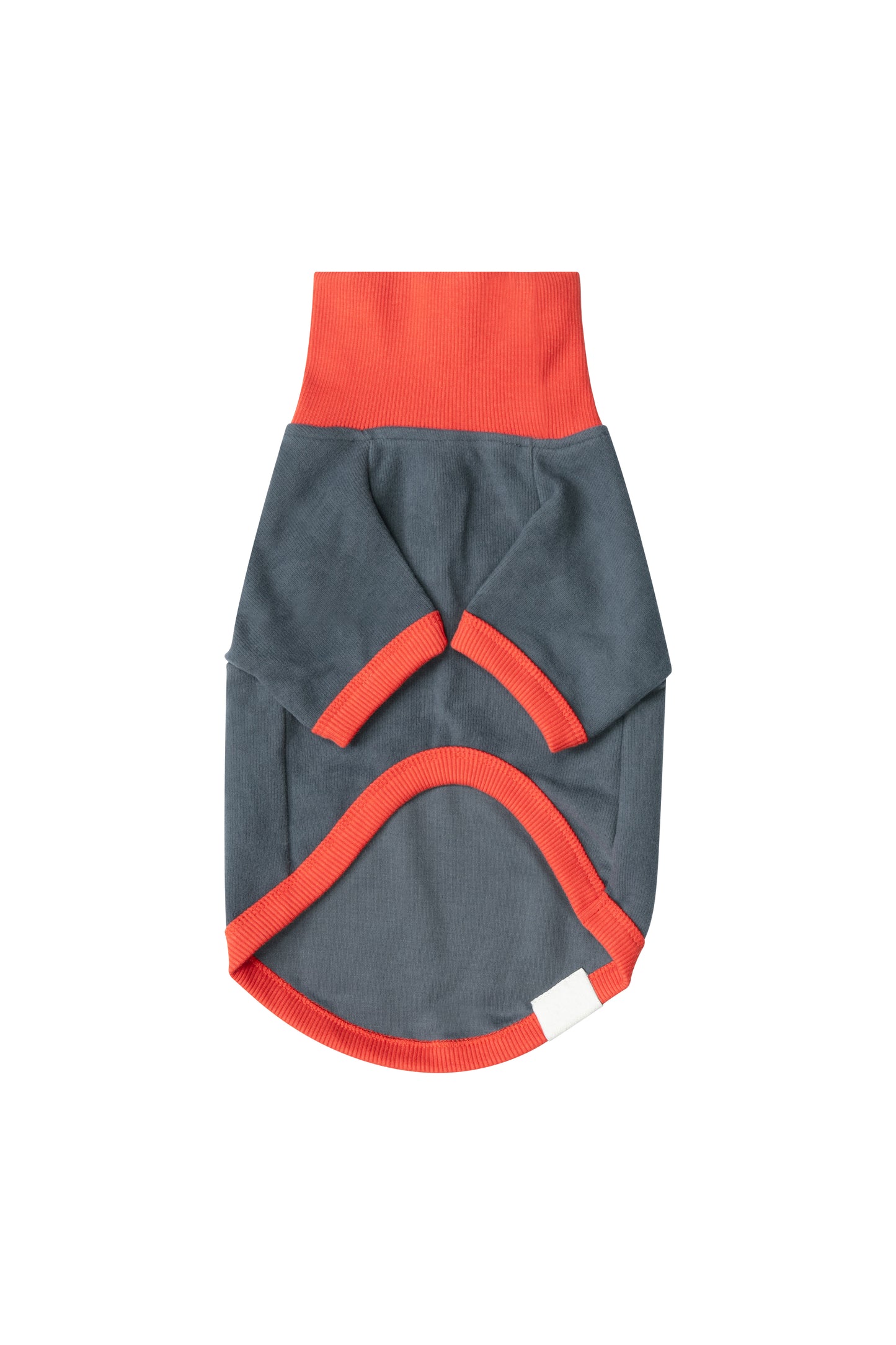Turtleneck Sweatshirt - Horizon Blue/Light Red