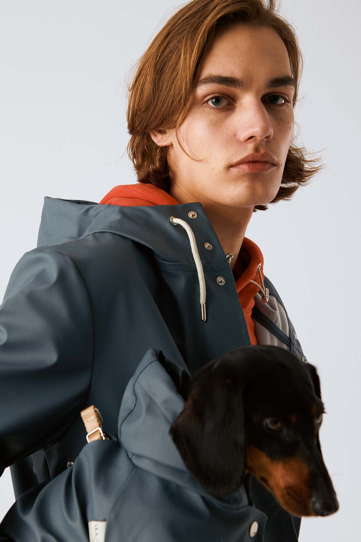 Unisex Lightweight Yağmurluk - Ufuk Mavisi - Bruno Society