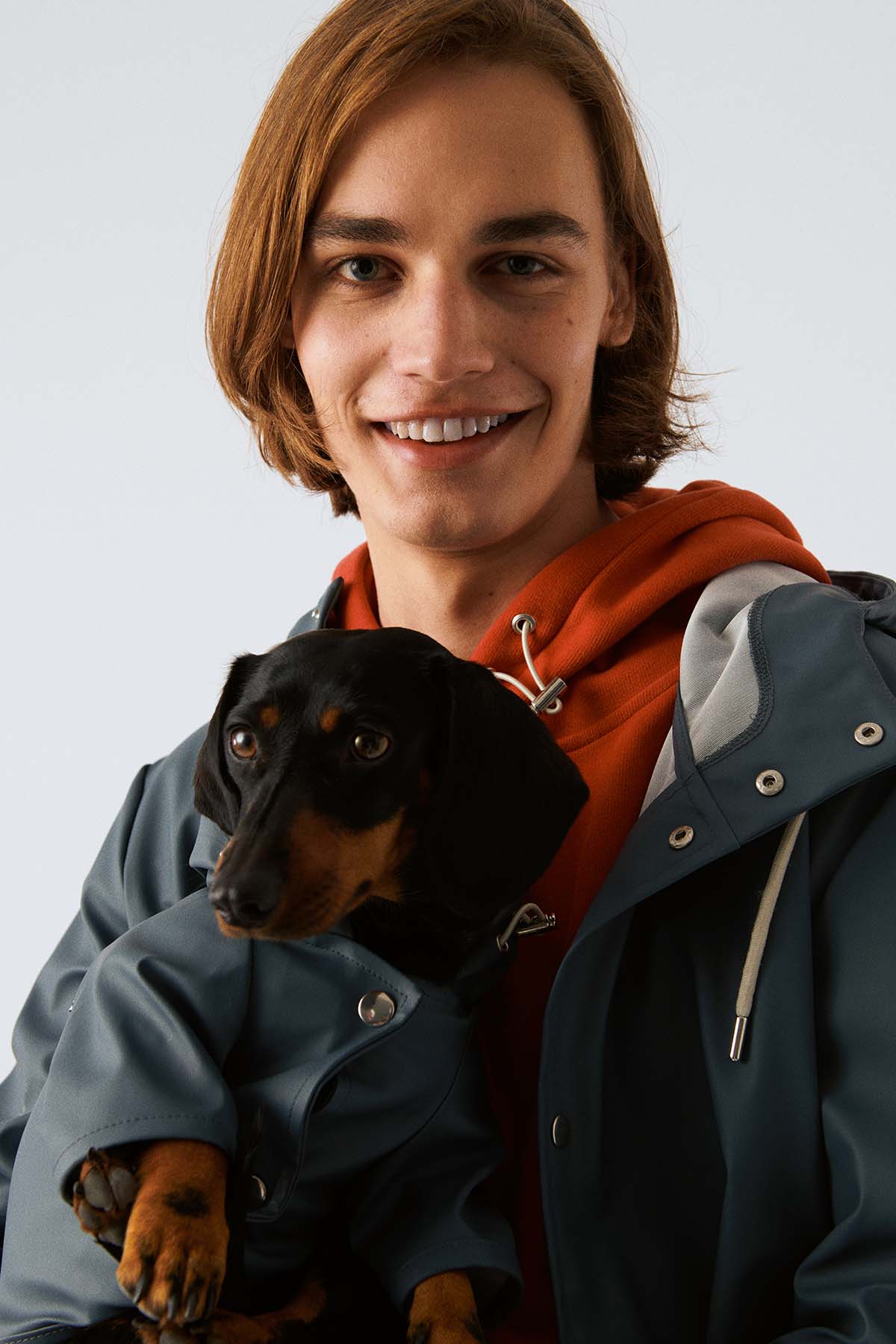 Köpek Yağmurluk - Ufuk Mavisi - Bruno Society