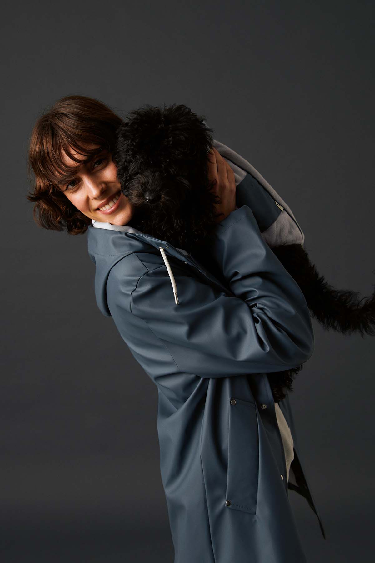 Unisex Lightweight Yağmurluk - Ufuk Mavisi - Bruno Society