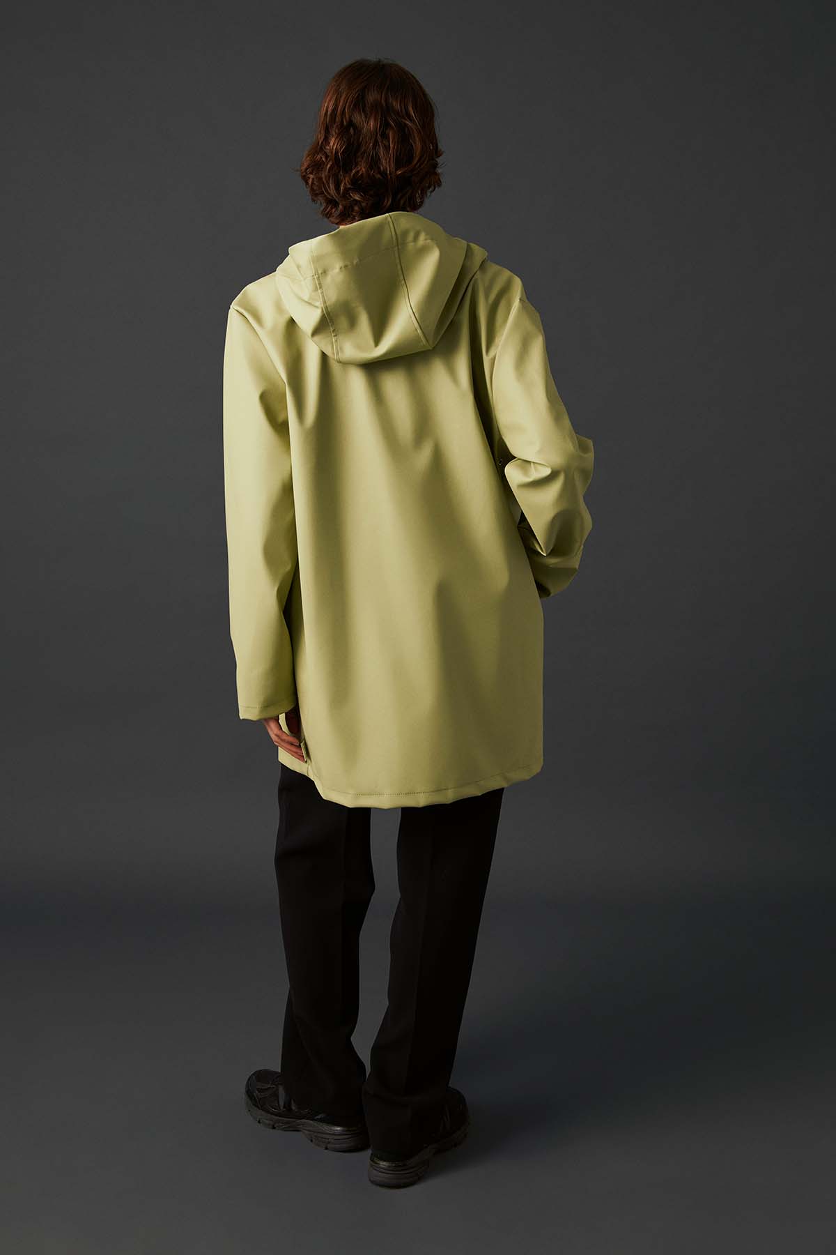 Unisex Lightweight Yağmurluk - Yosun Yeşili - Bruno Society