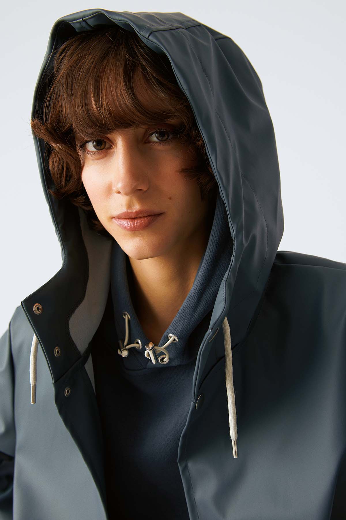 Unisex Lightweight Yağmurluk - Ufuk Mavisi - Bruno Society