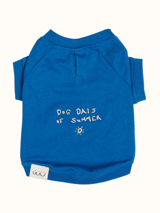 Days Dog T-shirt - Blue