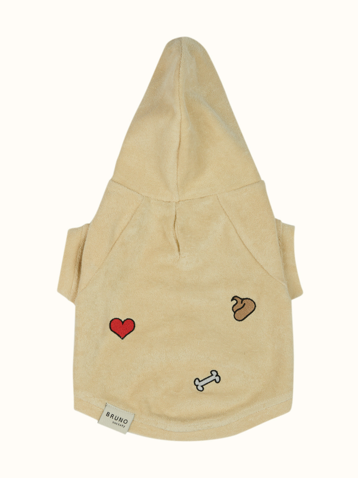 Organic Towel Hoodie - Beige