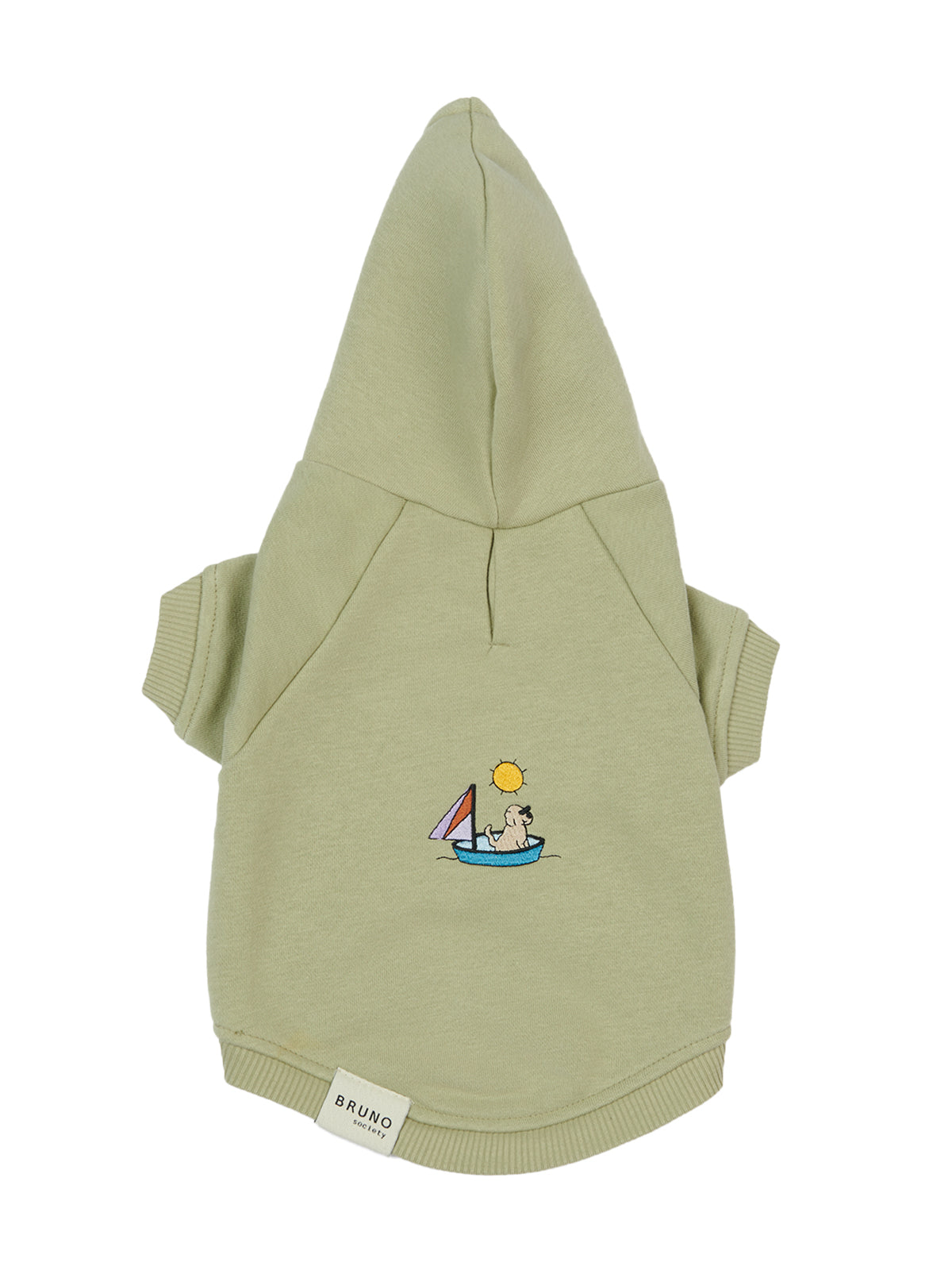 Dog Sailor Hoodie - Green