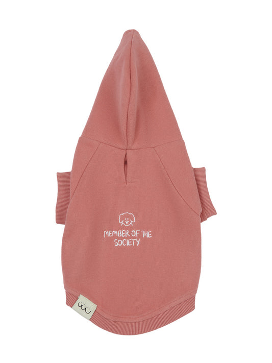 SuperSoft Köpek Hoodie - Kahverengi