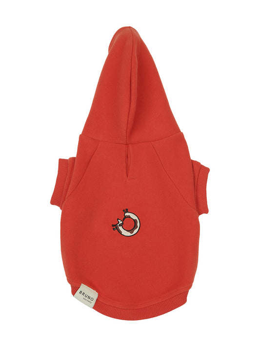 SuperSoft Köpek Hoodie - Gri