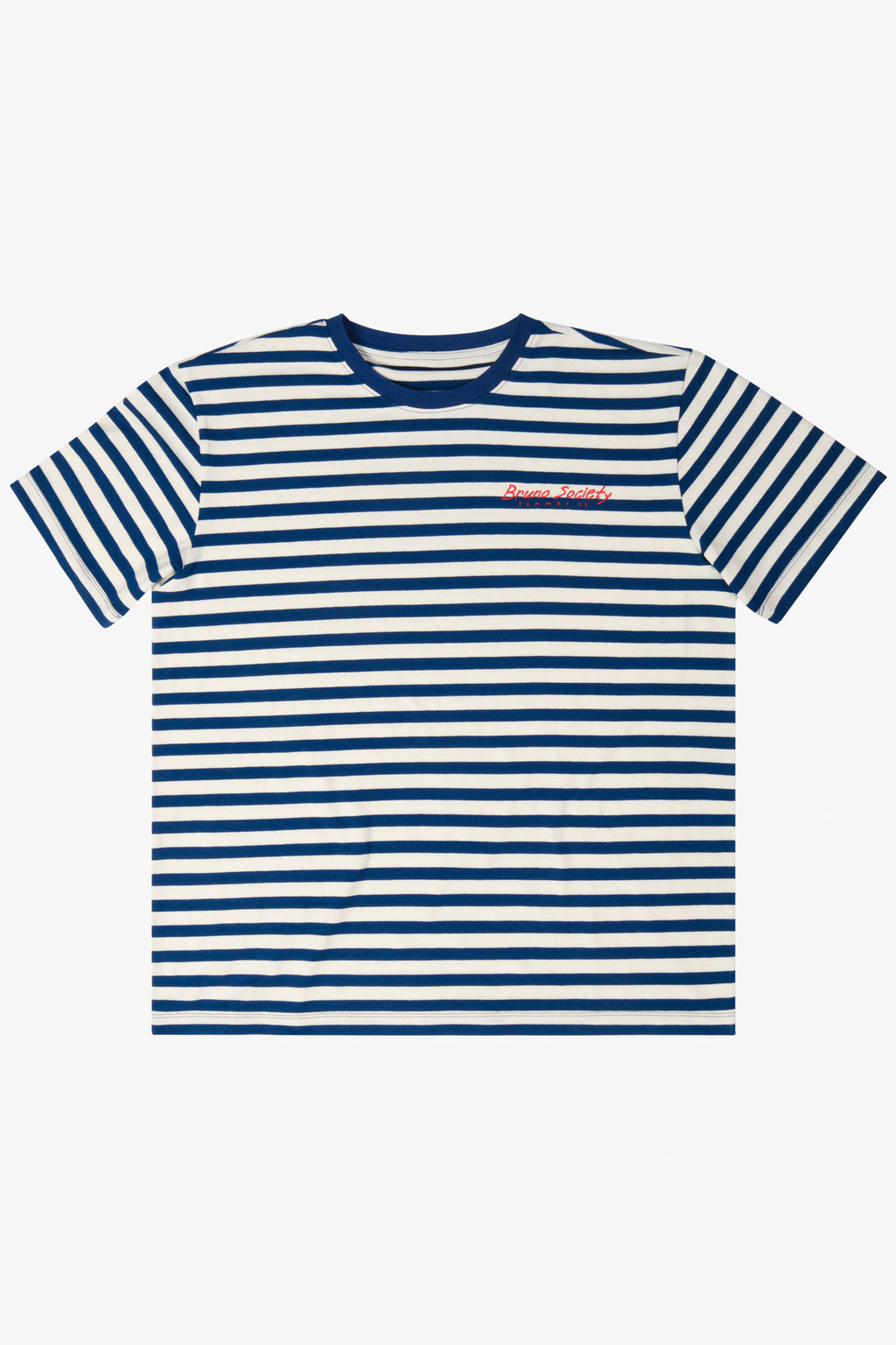 Pool Side - Çizgili Jersey Tişört - Unisex