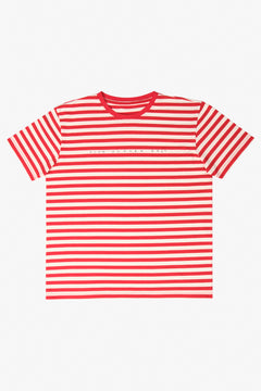 Slow Summer Sands - Çizgili Jersey Tişört - Unisex