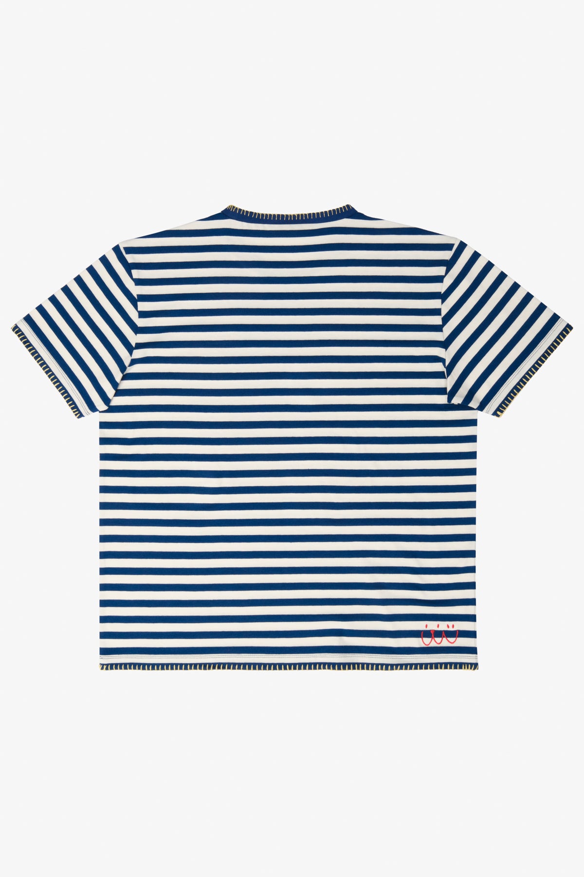 Sea Side - Çizgili Jersey Tişört - Unisex