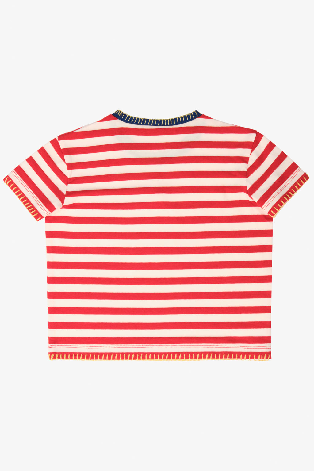 Sea Side - Çizgili Jersey Tişört - Çocuk