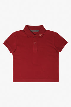 Summer Society Polo - Bordo - Çocuk