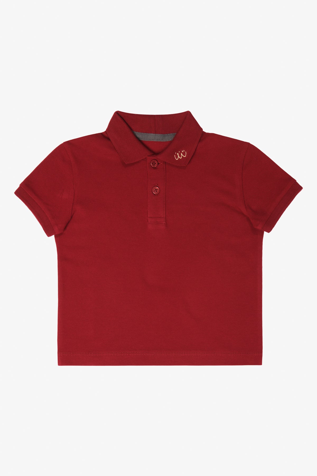 Summer Society Polo - Bordo - Çocuk