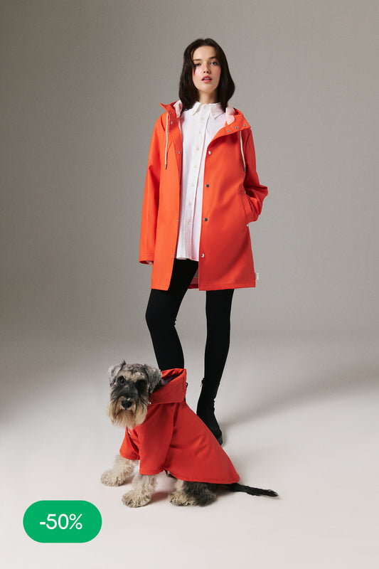 Matchy Raincoat - Red