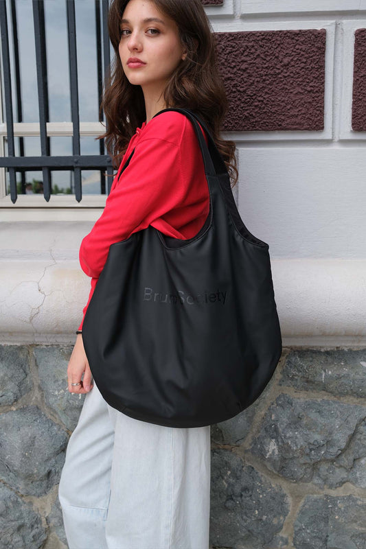 Midi Market Bag - Black